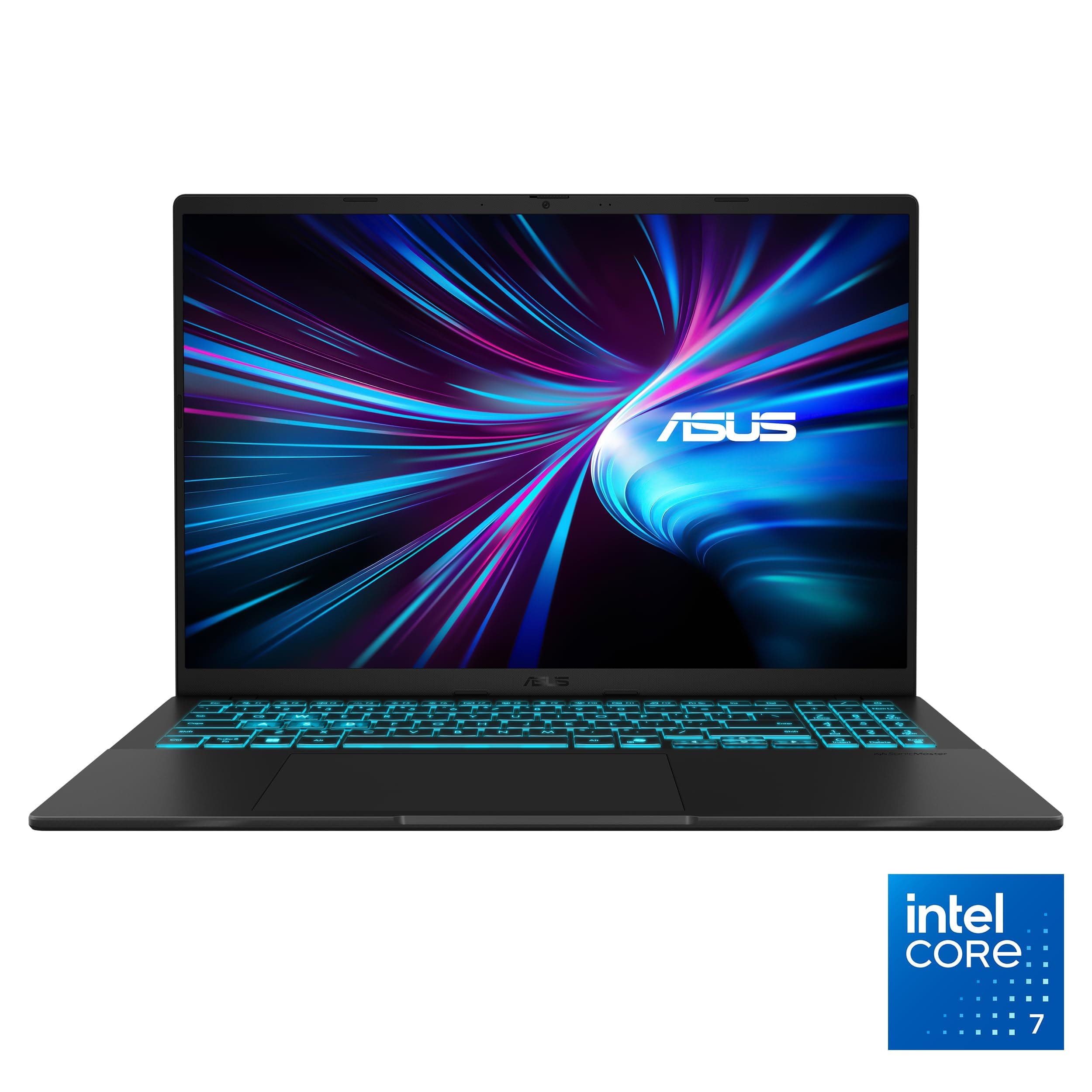 ASUS V16 16” WUXGA 144Hz CORE 7-240H 32GB DDR5 1TB PCIe TECL. SP + NUM RTX 5050 8GB V3607VH-RP058 BLACK INCL. MOU + MOCH GARANTIA 12 MESES