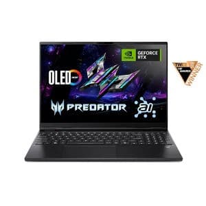ACER PHN16S-71-91AW, Intel Core Ultra 9 Series 2 275HX, 16GB RAM, 1TB SSD, GEFORCE NVIDIA RTX 5060 8Gb, 16", Oled 240H, Win11