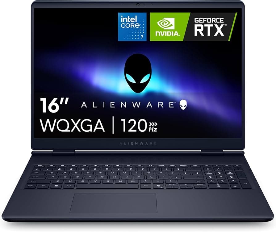 DELL ALINWARE AURORA 16, INTEL CORE 7 240H NVIDIA RTX 5050 8GB 16 GB RAM 1 TB SSD NVME M.2 16", 120HZ, win11: