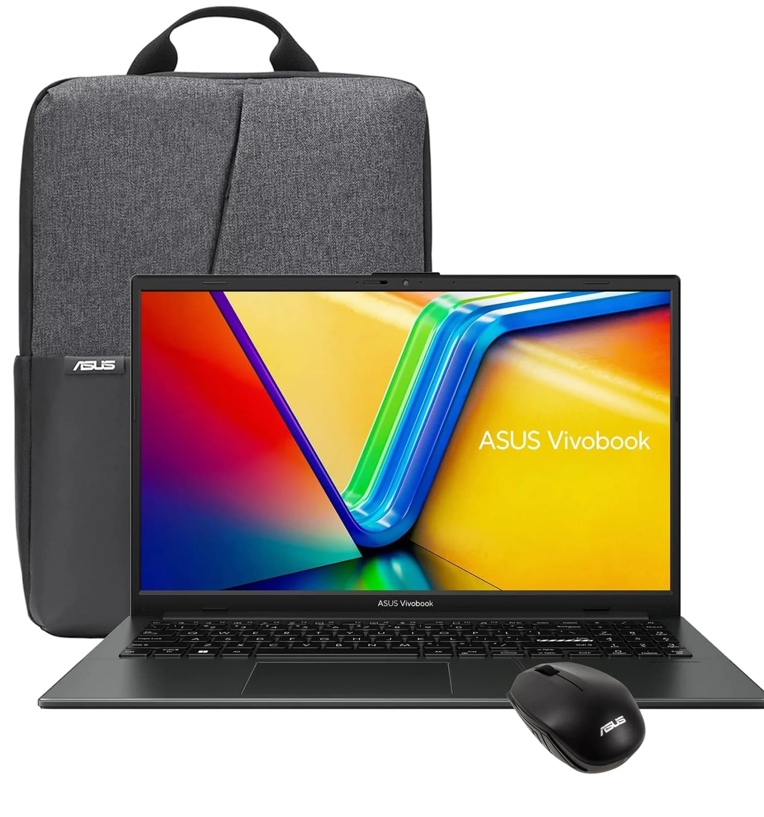 ASUS VB GO 15 15,6" FHD TWIN LAKE N150 8GB DDR5 512GB PCIe TECL SP + NUM E1504TA-BQ221 BLACK INCL. MOCH + MOU GARANTIA 12 MESES