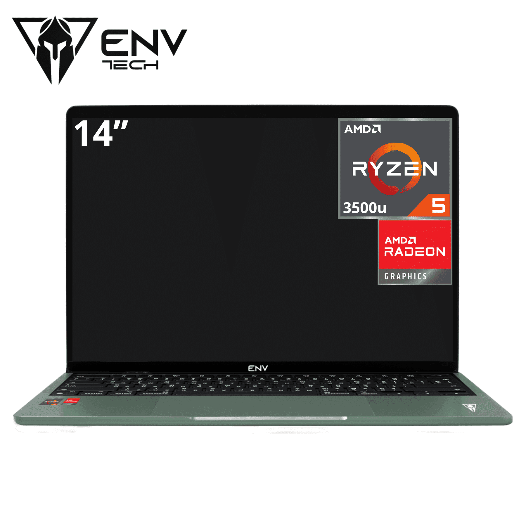 ENV 14.1” FHD R5-3500U 16GB DDR4 512GB PCIe TECL. SP WIN11 (no activado) 1EENV9220 GRIS GARANTIA 12 MESES